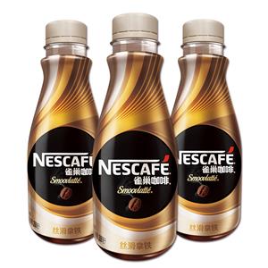 雀巢咖啡（NESCAFE） 丝滑拿铁咖啡268ml*15瓶装